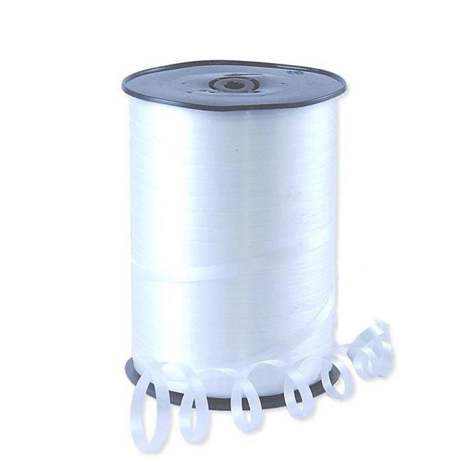 white curling ribbon