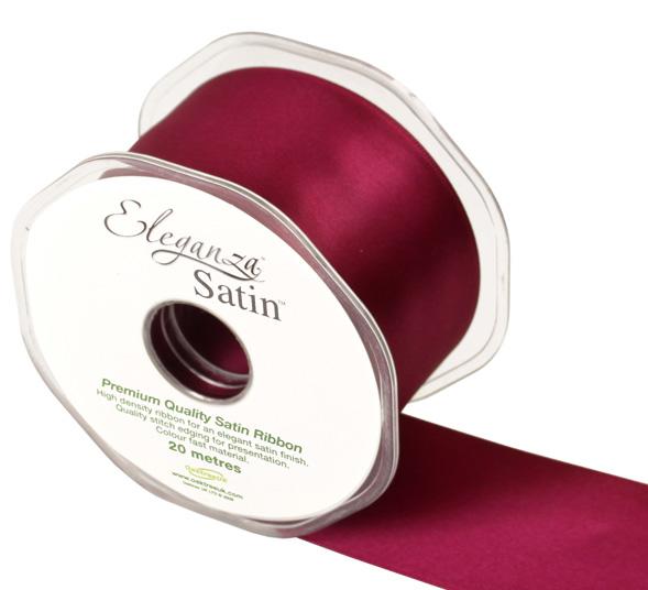 burgundy wide ribbon