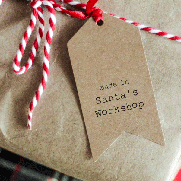 Xmas gift tag