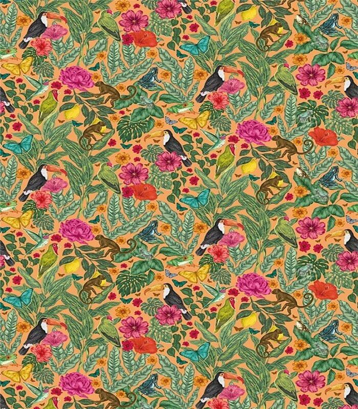 Tropical Paradise Gift Wrapping Paper Roll 3m