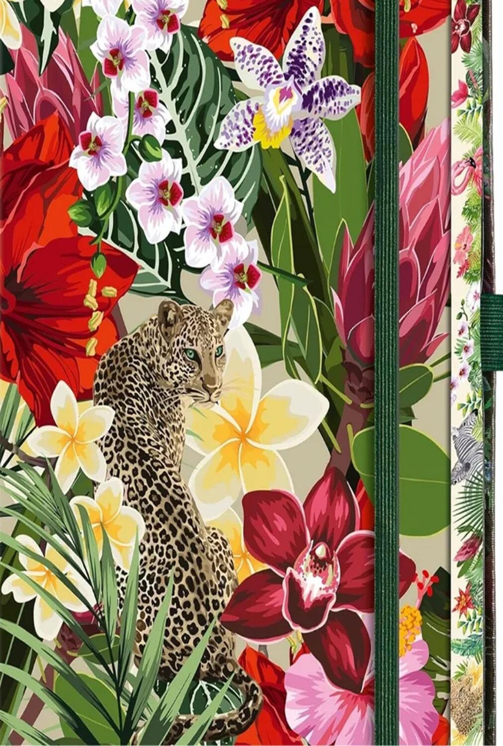 luxury jungle notebook