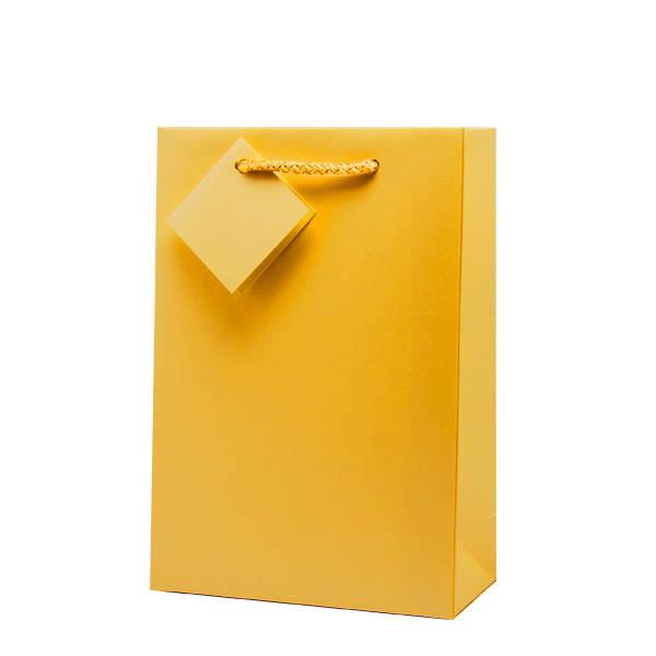 mustard gift bag