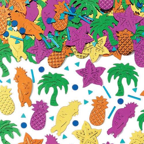 palm tree confetti