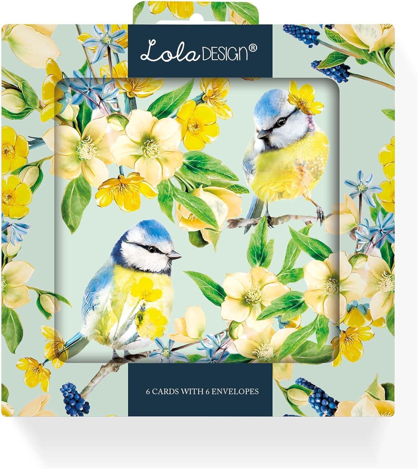 blue tit card