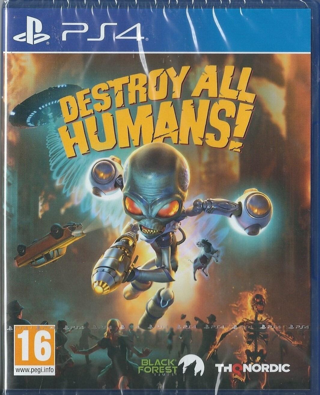 Destroy all humans remake hot sale ps4