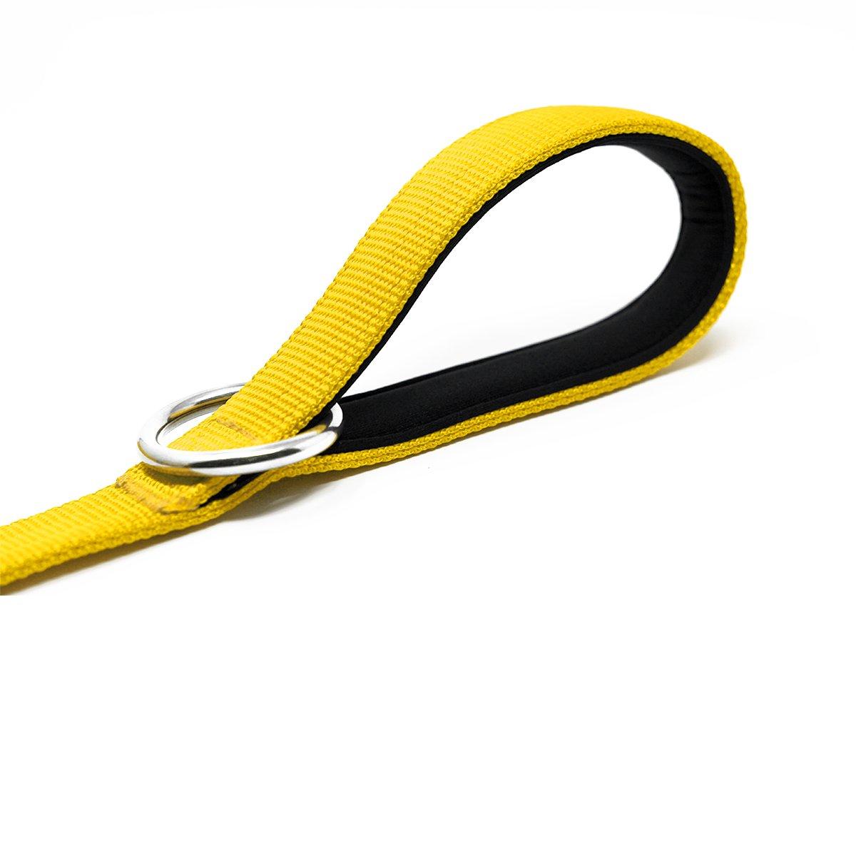 Nylon Sporting Lead - Mustard Yellow