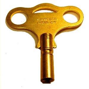 KEY WITH MAKER'S NAME: WELCH