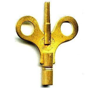 DOUBLE-ENDED NEW HAVEN BRASS KEY