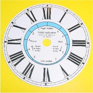 TIME AND TIDE DIAL: 112mm
