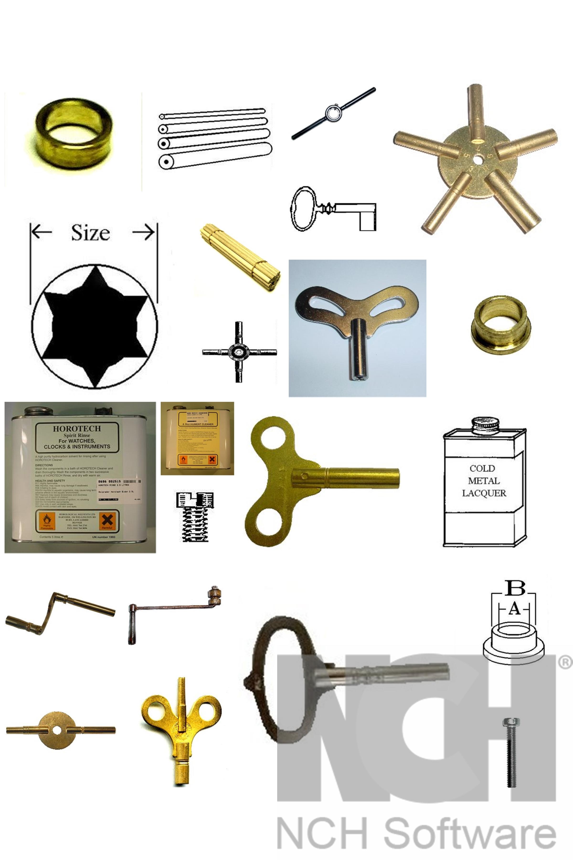 Clockmakers Supplies