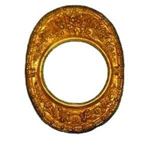 COMTOISE SURROUND FOR DIAL: FLOWERS & CORN, (C) Hole diameter 235mm.