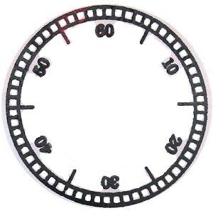 SUPADIAL SECONDS RING 1 7/8inch