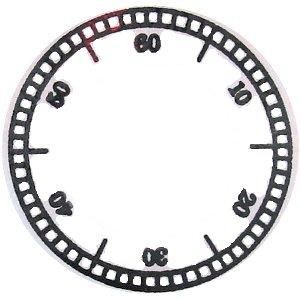 SUPADIAL SECONDS RING 1 7/8inch