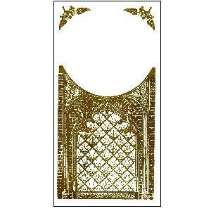 WATERSLIDE TRANSFER STYLE 'TT' GOLD