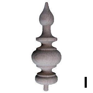 WOODEN FINIAL I