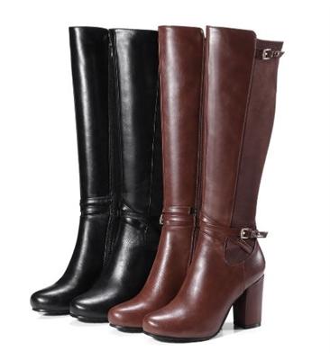 Small feet knee boots at forbidden heels online store