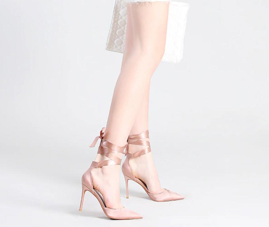 Mauve clearance color heels