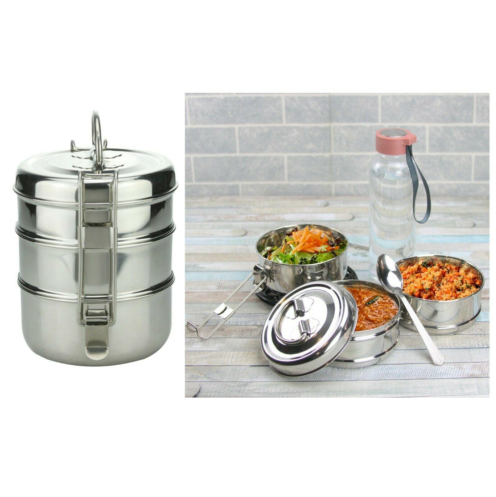 stackable tiffin lunch boxes