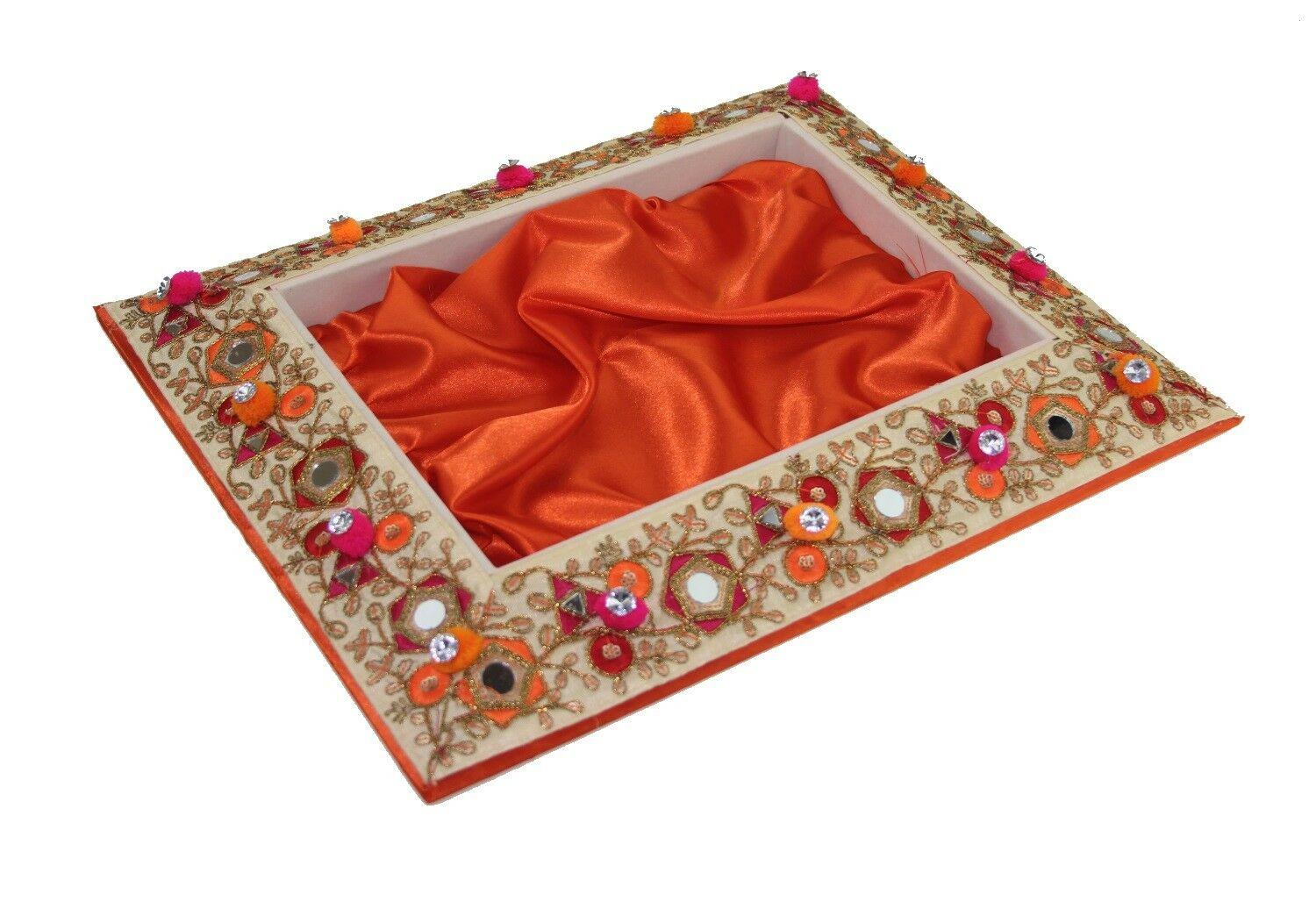 Engagement Seer varisai Rectangle Tray - Athulyaa