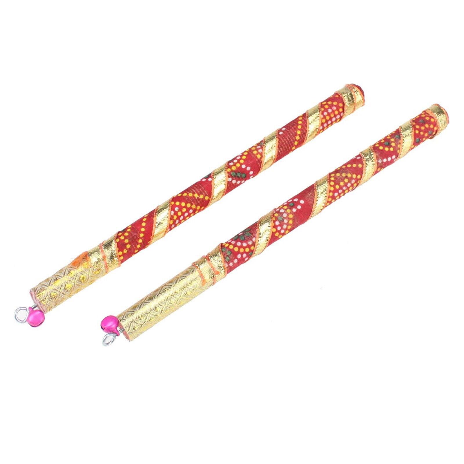 Avanti Creation Stainless Steel Bearing Dandiya Sticks for Dance Garba  Sticks for Navratri Celebration 9 Inches Small Size (Pack of 2 Pair) :  Amazon.in: Home & Kitchen