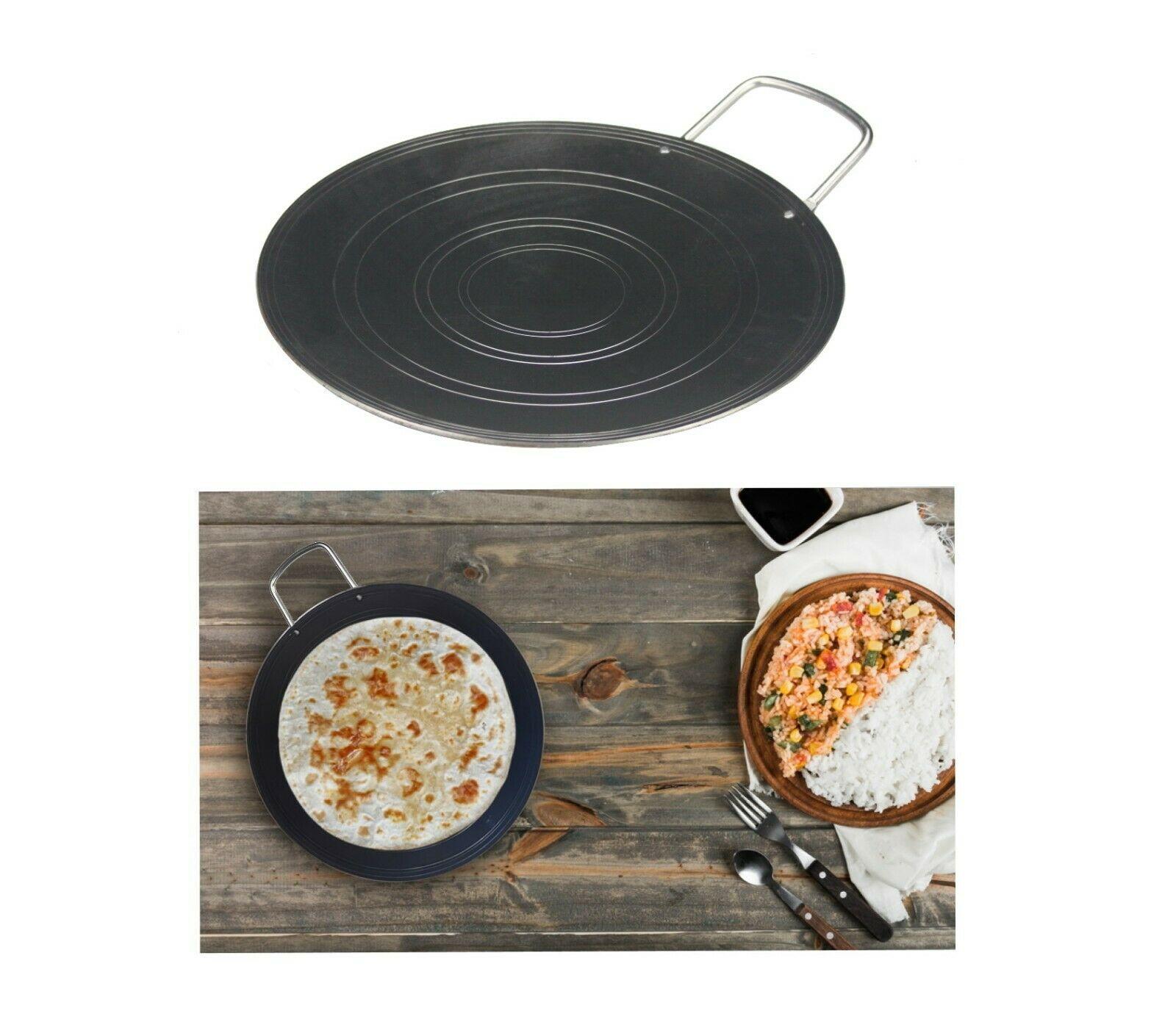 Tawa Free post in UK Flat Cooking Plate for Roti Non Stick 30 cm Tiger