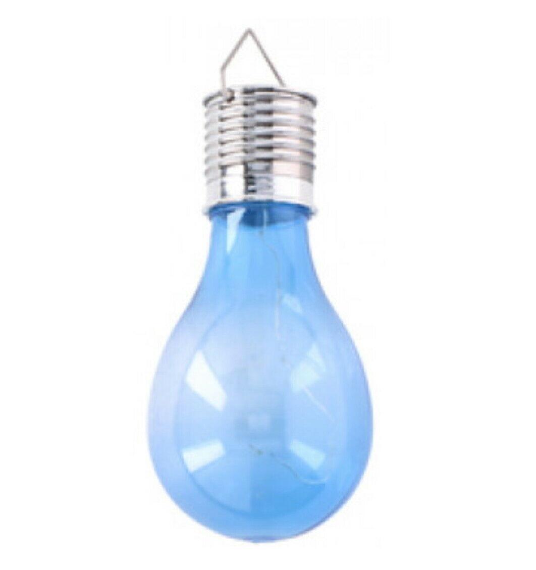 Blue Magnetic Light Bulb Coloured Light Battery Operated Novelty Lamp 