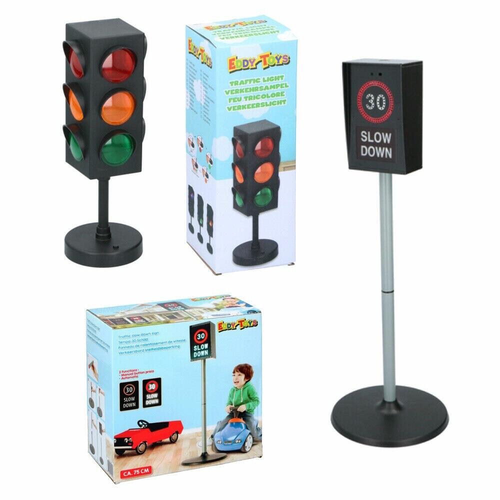 Kids Traffic Lights Signal Road Safety Signs Educational Pretend Play Toy  Gift