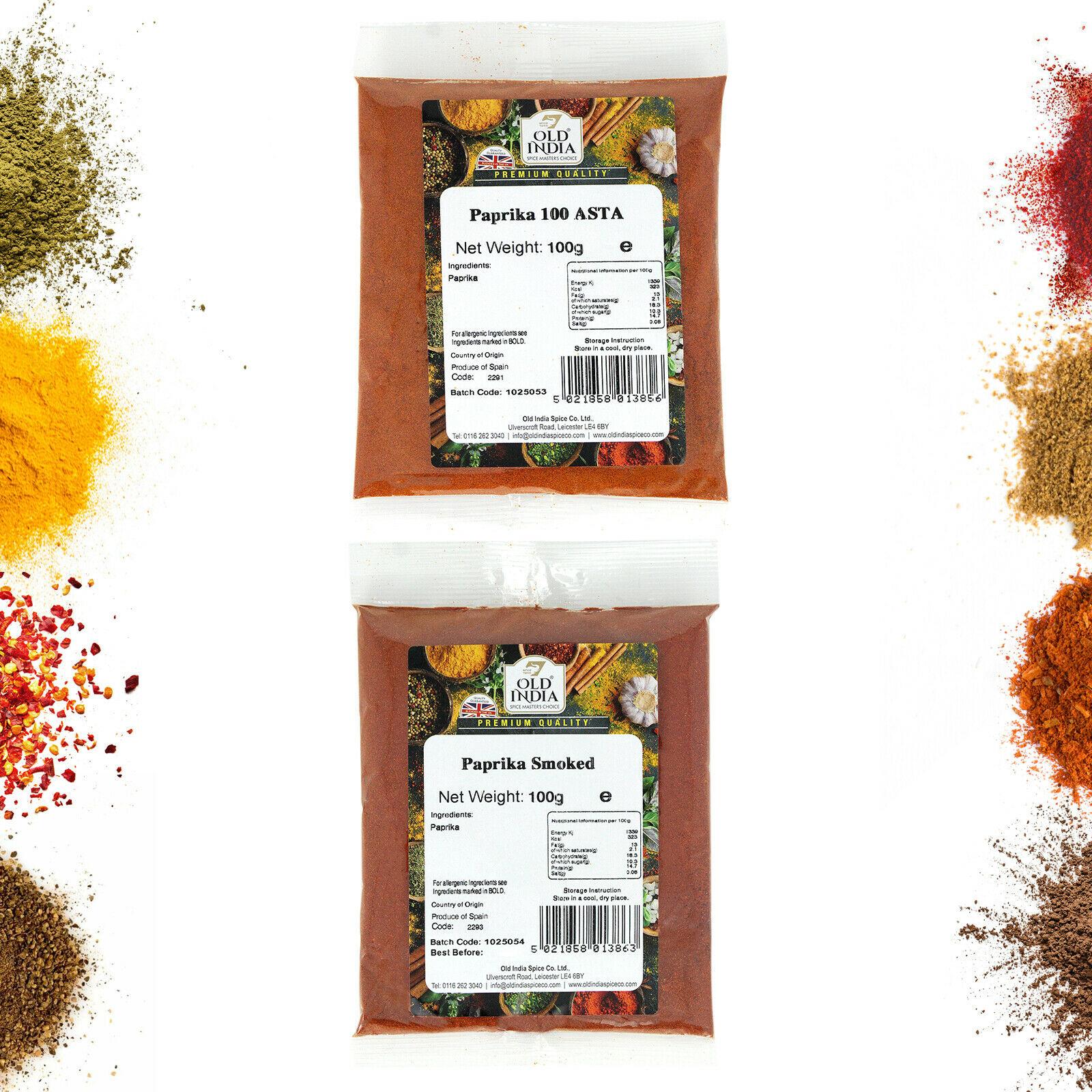 Paprika Powder Smoked Spanish Pimenton Ground Paprika Seasonings Spices ...