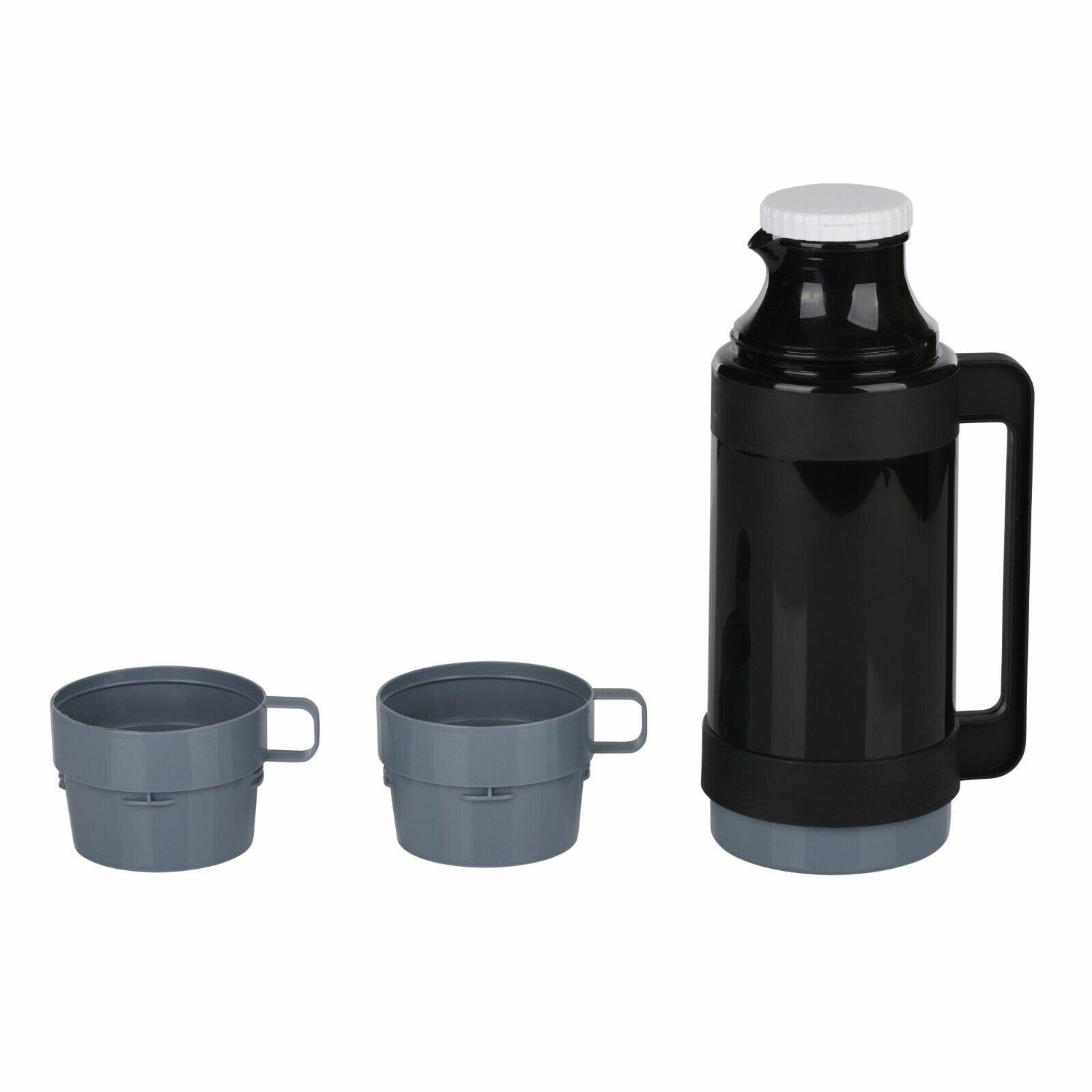 Insulated Vacuum Flask Hot Cold Food Drink 1L Thermos Camping