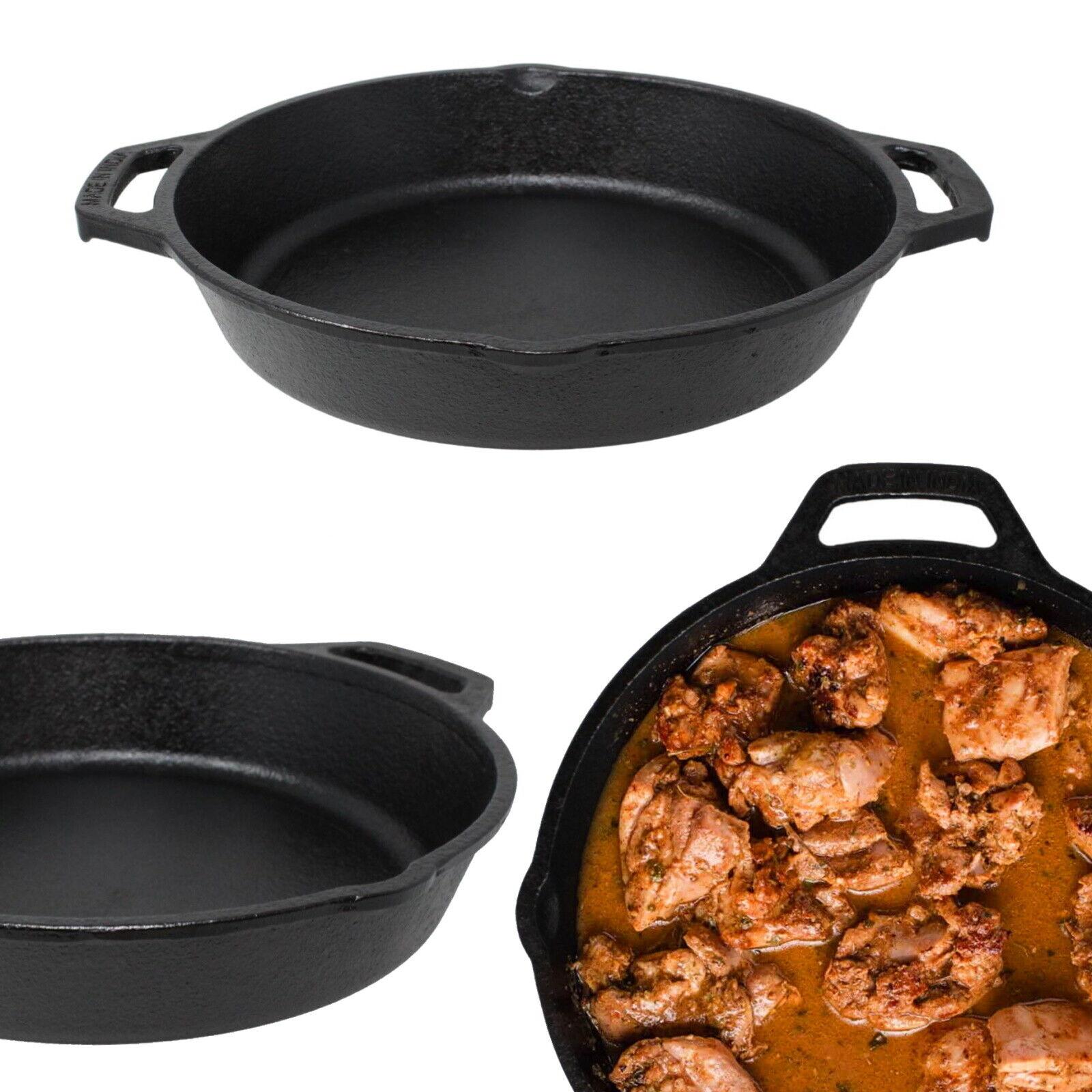 Kadai Chapati Pan Cast Iron Cookware, Cast Iron Skillets