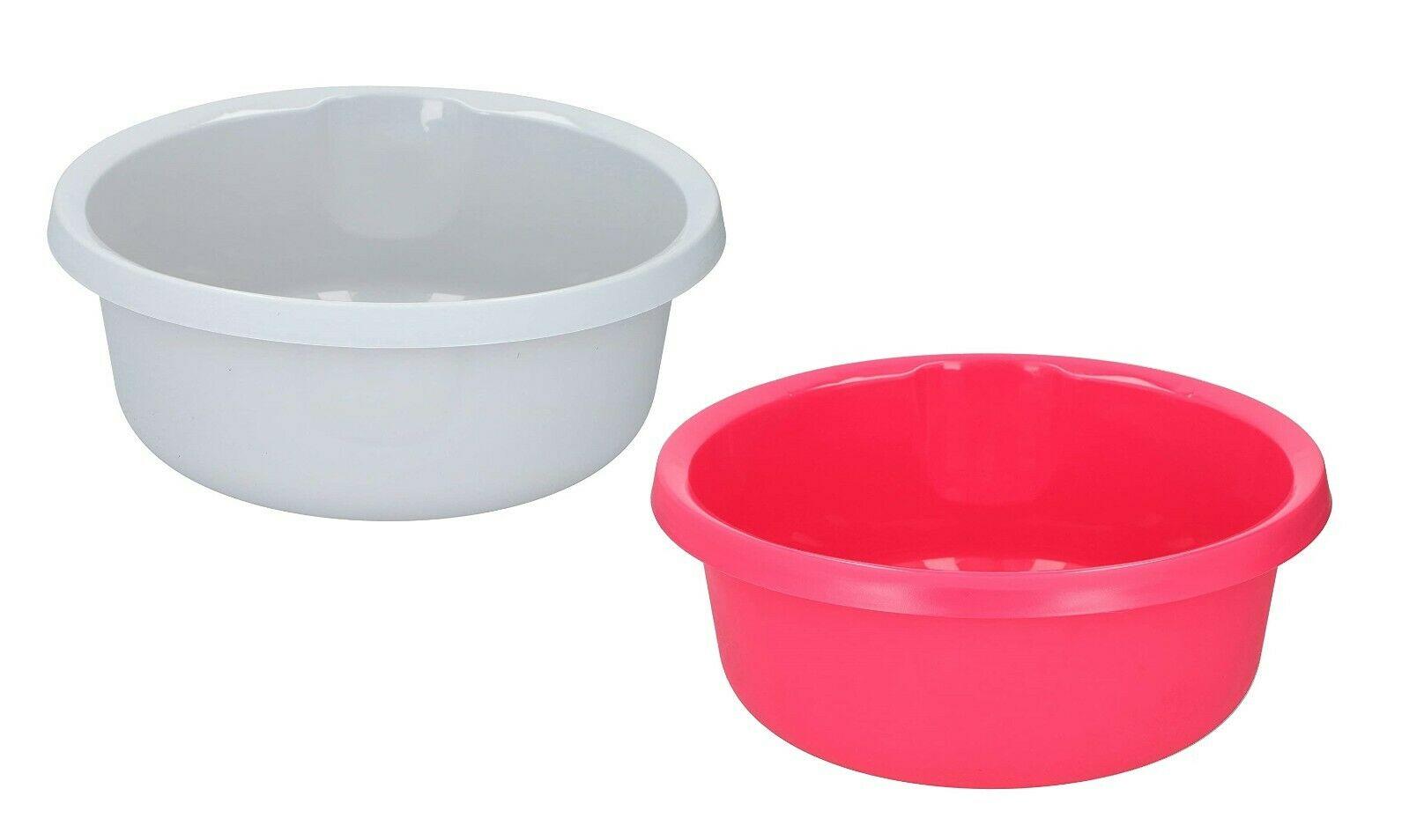 Large 36cm Plastic Deep Round Bowl Oatmeal Home Commercial Kitchen Storage