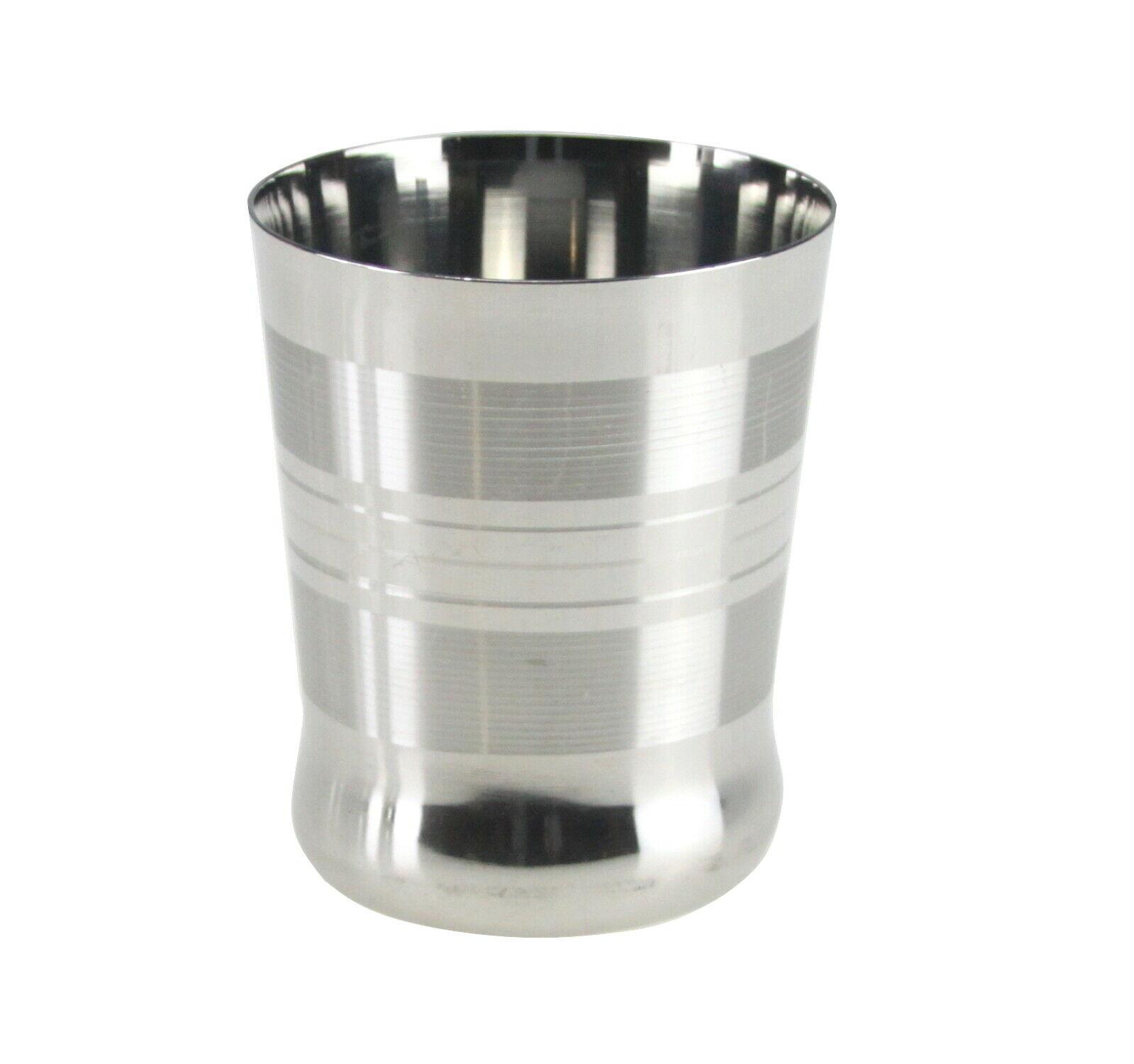 Stainless Steel Tumblers Glasses Metal Drinking Metal Cups Stackable Camping FW 