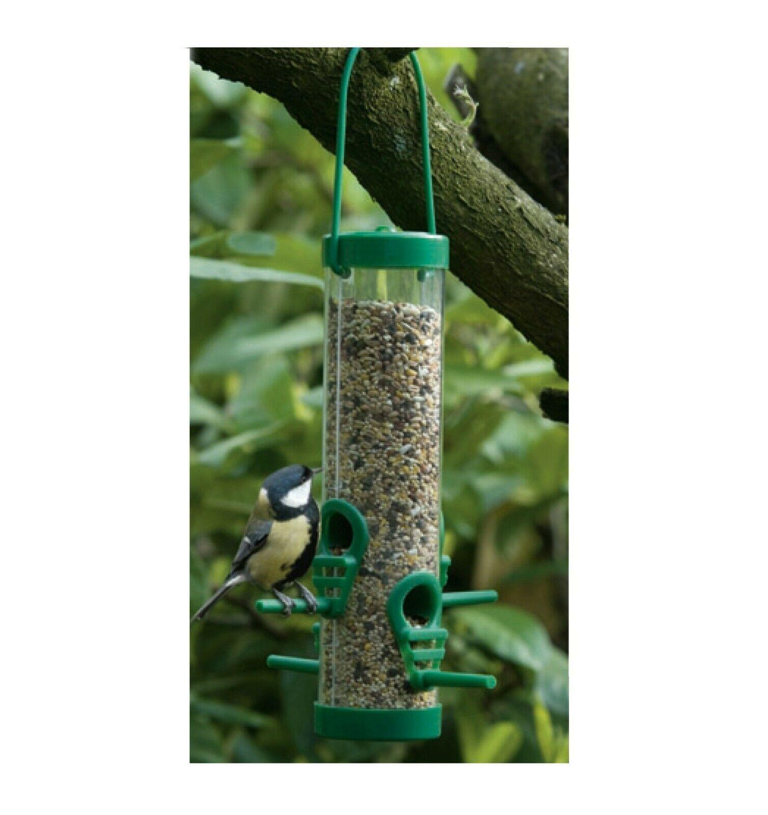 Hanging Wild Bird Seed Feeder Nut Garden Birds Feeding Station 4