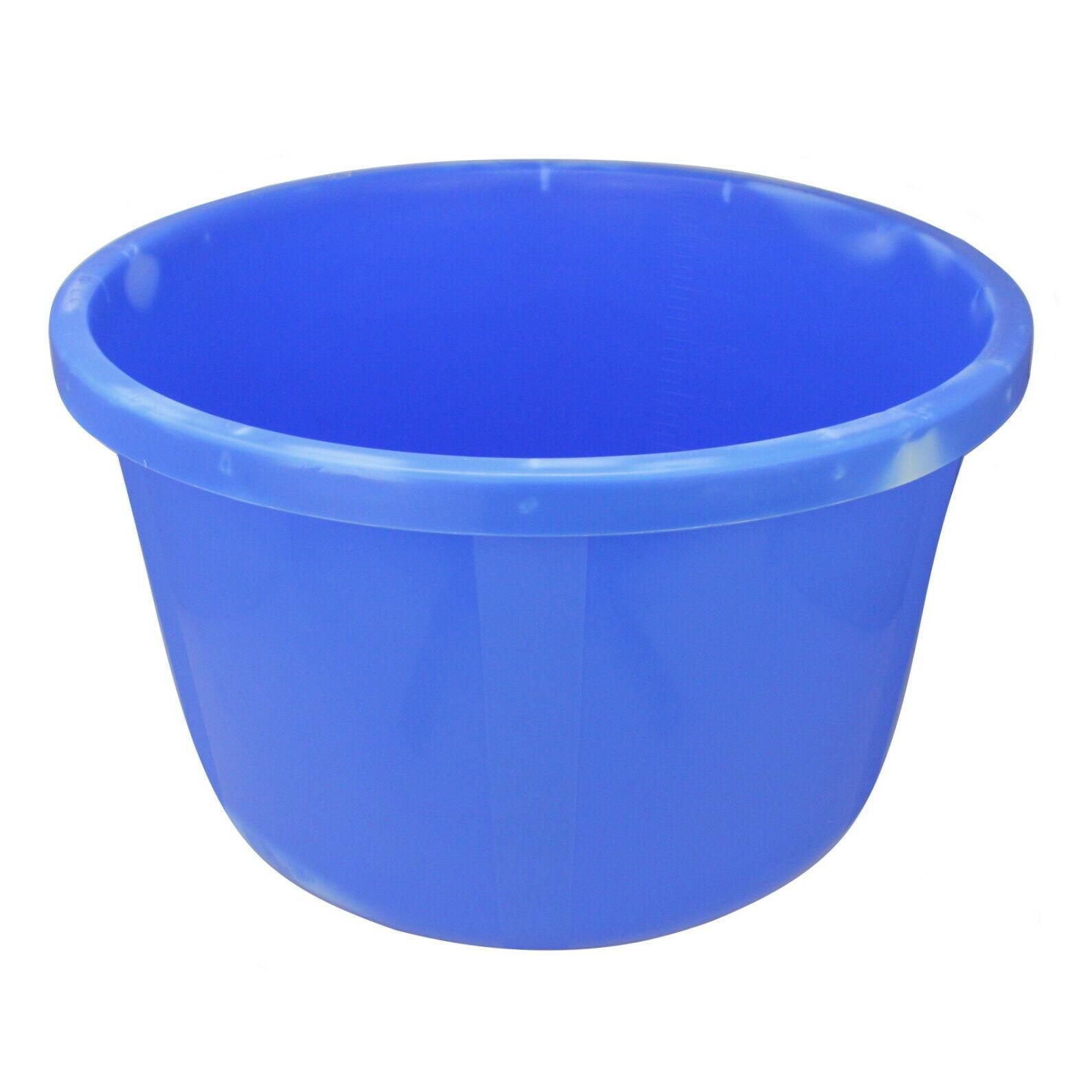 Large 36cm Plastic Deep Round Bowl Oatmeal Home Commercial Kitchen Storage