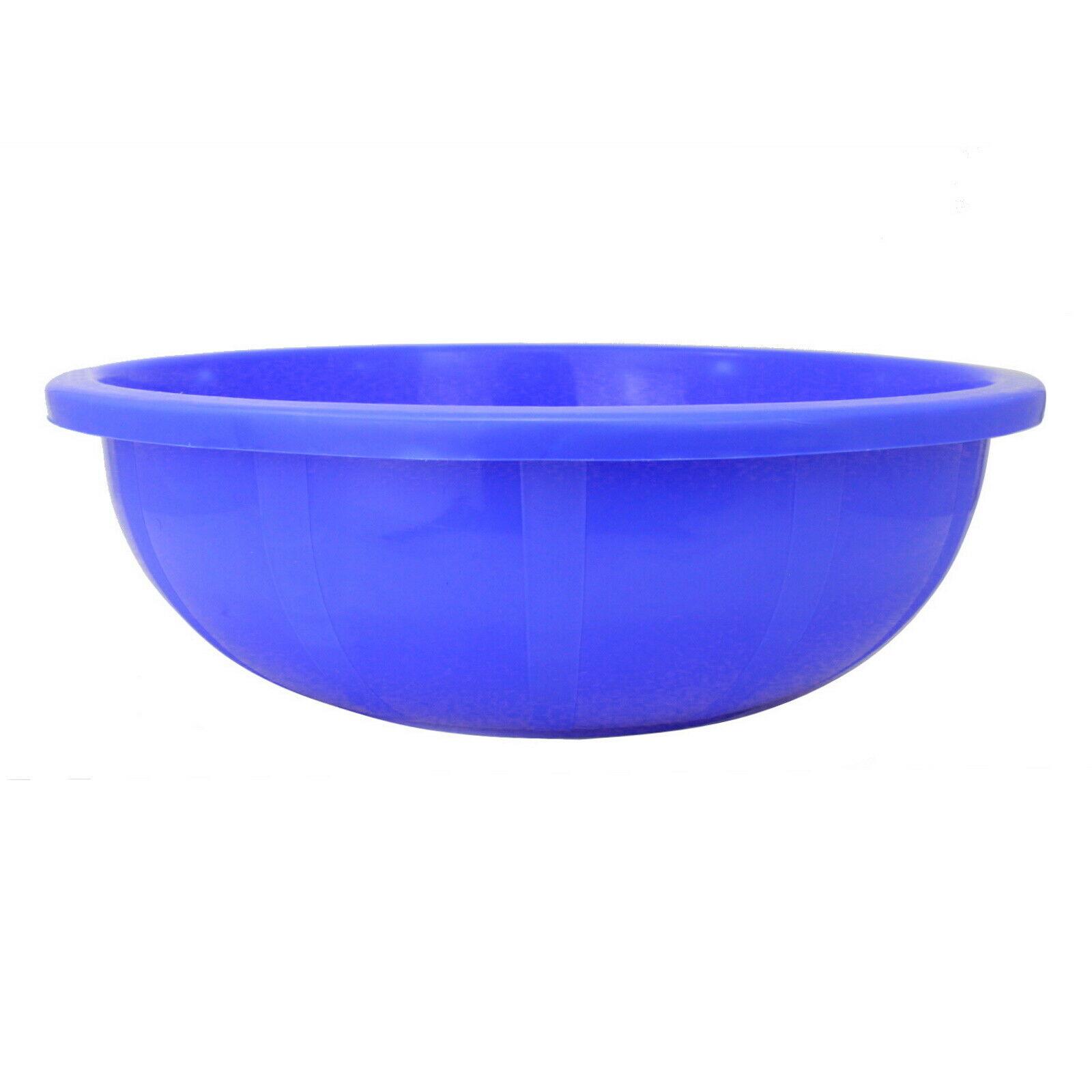 Mixing Bowl Plastic with Lip 32cm Round Basin Large Sturdy Buy in singles  or 3pc