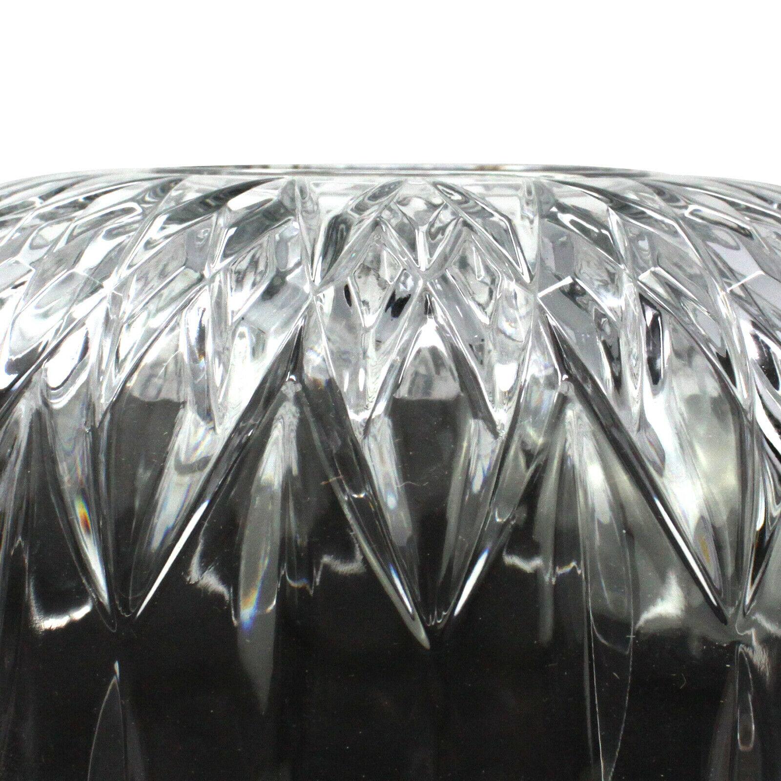 Trifle Bowl Set 7 Piece Set Clear Glass Fruit Salad Dessert Punch Bowl Dishes