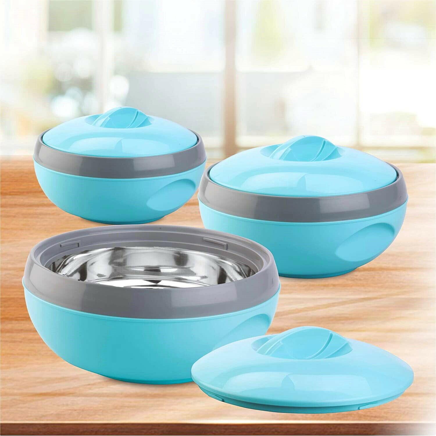 4PC Hot Pot Food Warmer Serving Insulated Thermal Casserole Storage