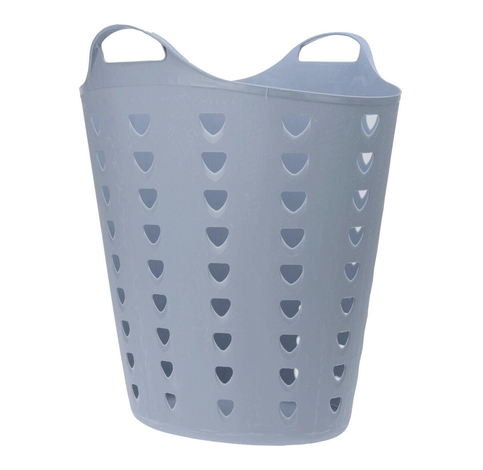 Details about   Washing Basket 30 Litre Laundry Clothes Hamper Storage Bin Organiser Flexible 