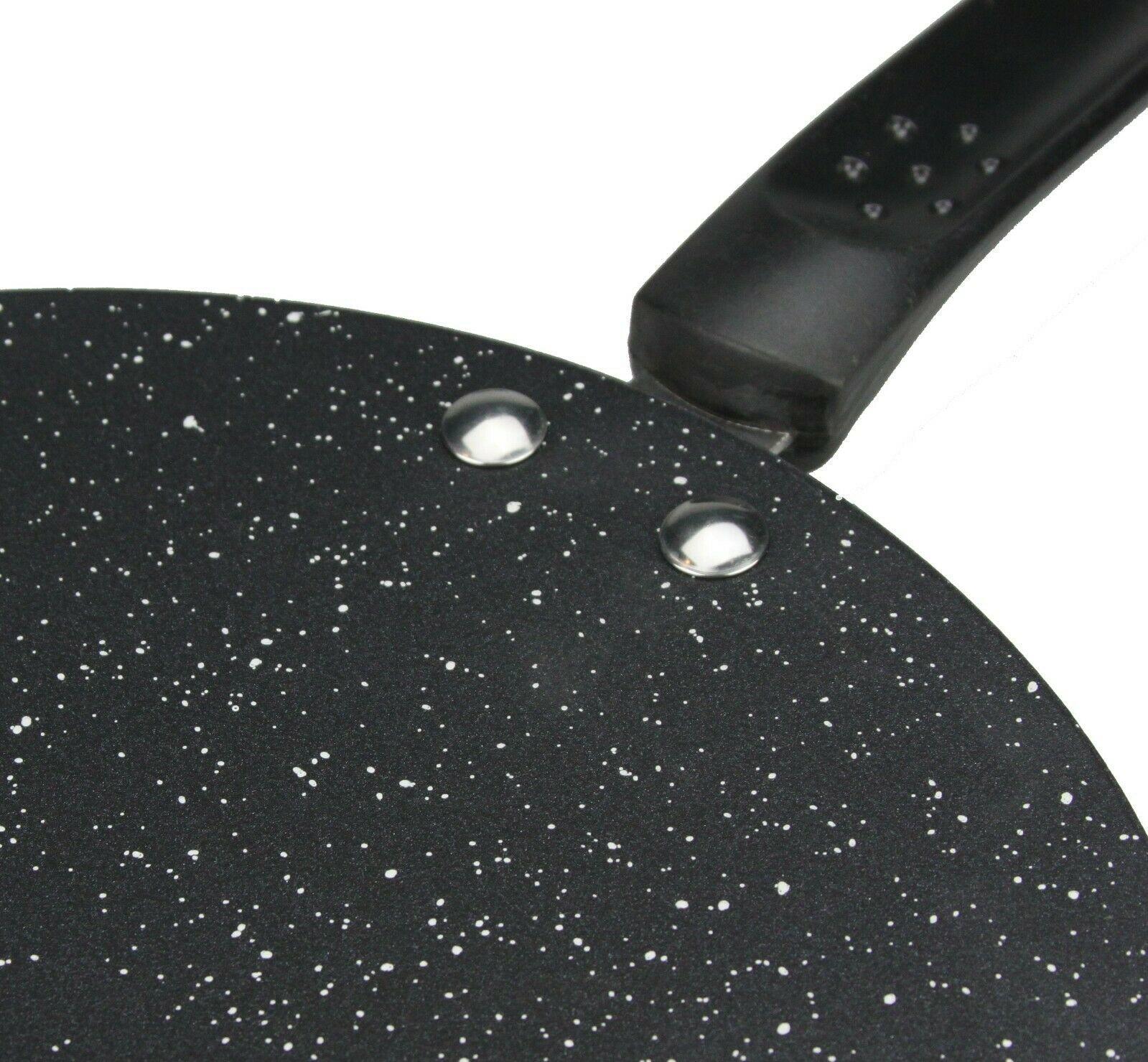 Lenak 28cm Induction Tawa – Non-Stick Pancake Roti Chapati Pan, Gas & Hob Compatible