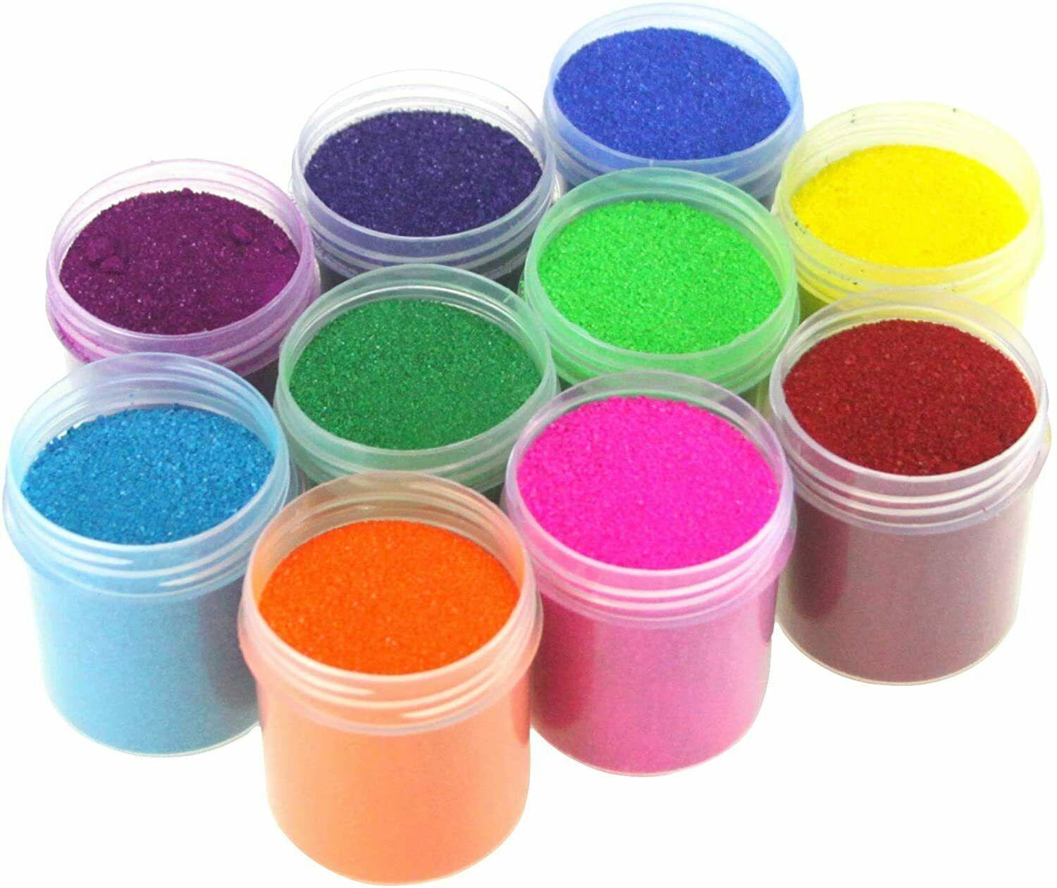 Indian Rangoli Powder Set of 11 Color Each of 100gm Premium