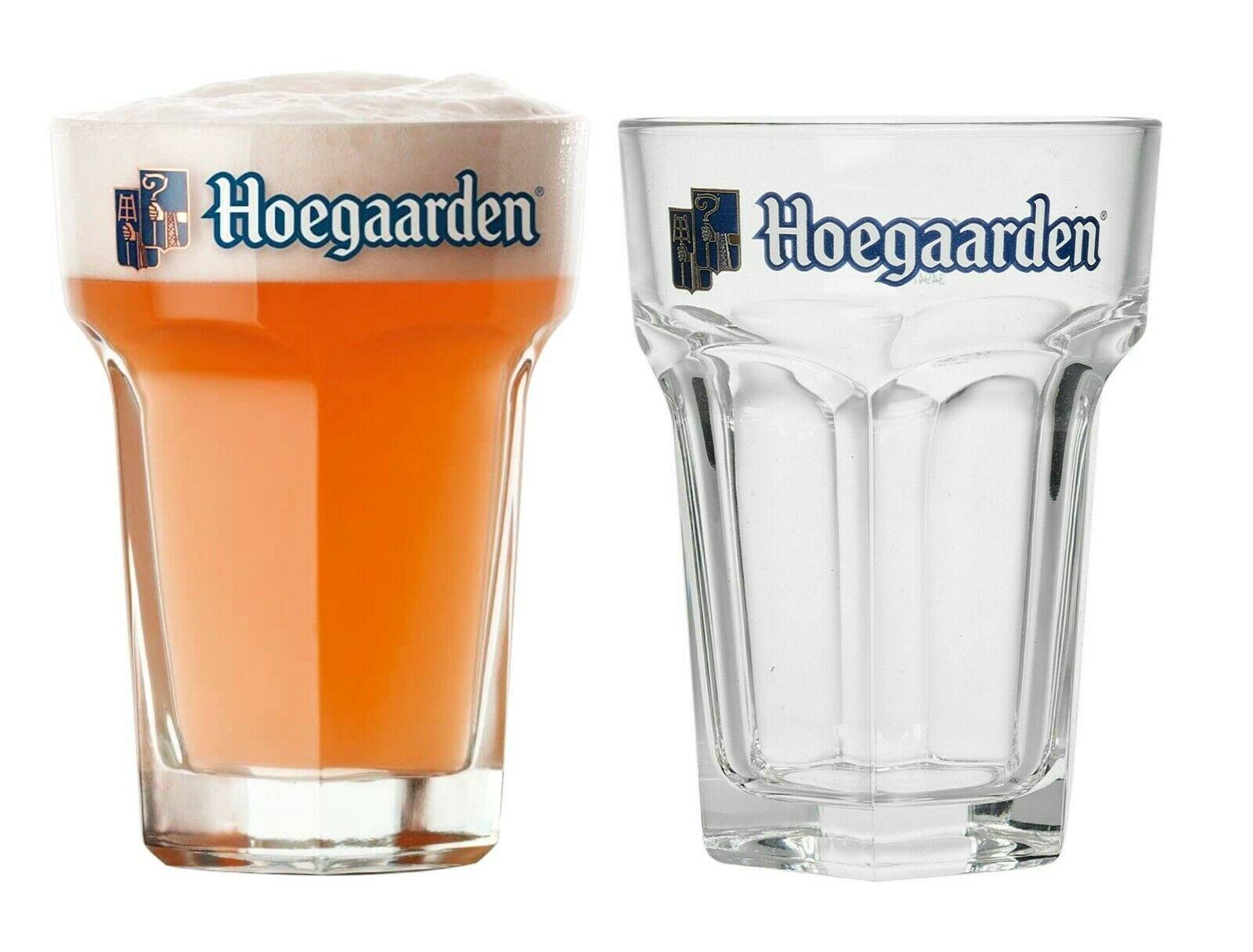 HOEGAARDEN Set Of 2 NEW Beer Glasses Belgium 