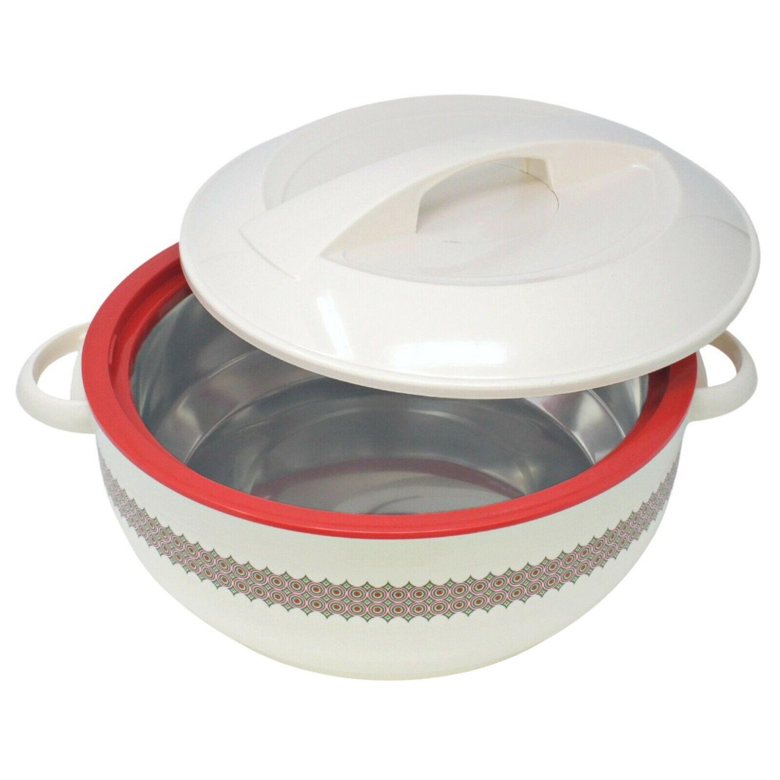 Hot Pot Food Warmer Thermal Insulated Casserole Pan Serving Storage ...