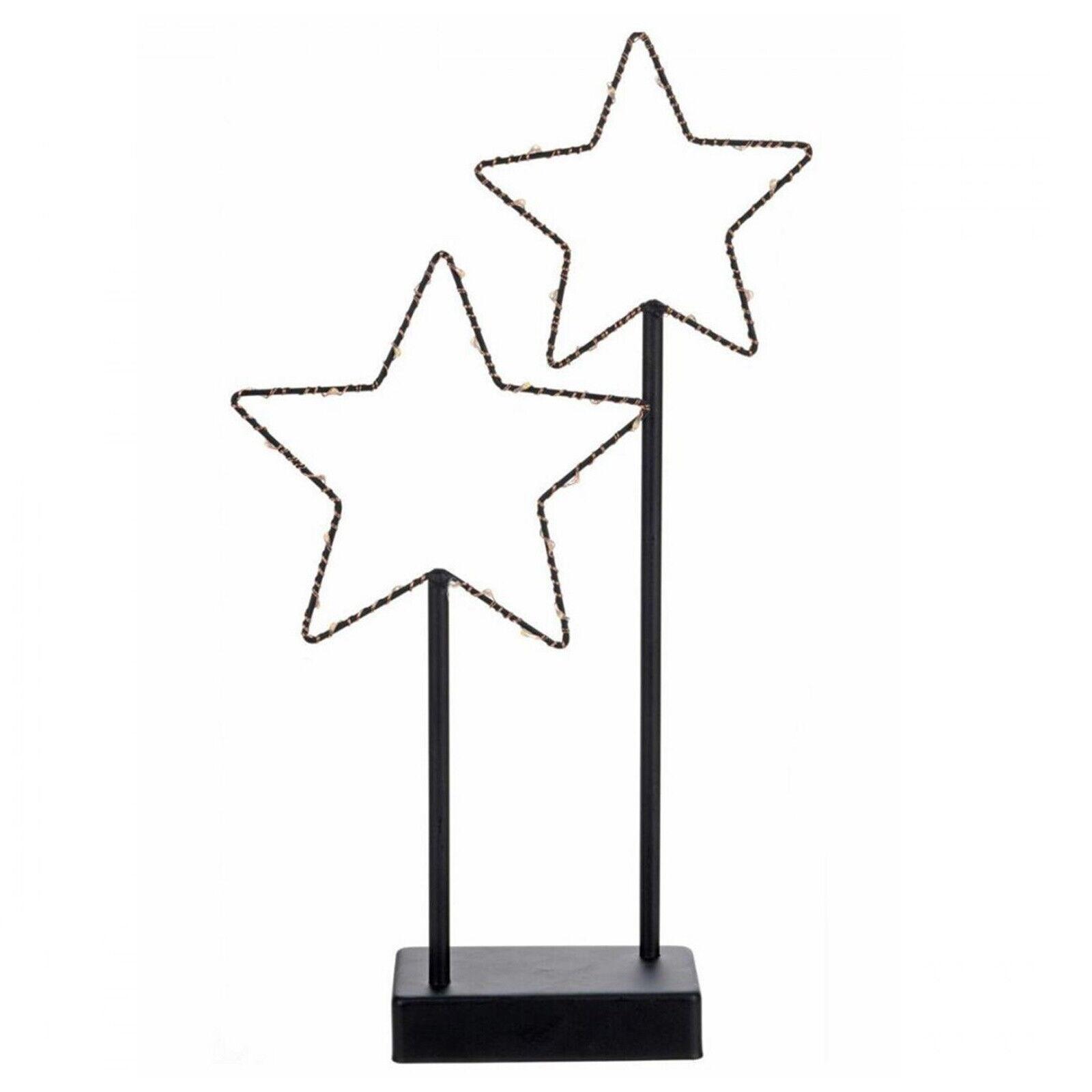 Christmas Star LED Decoration Light Up Large Ornament Battery Operated ...