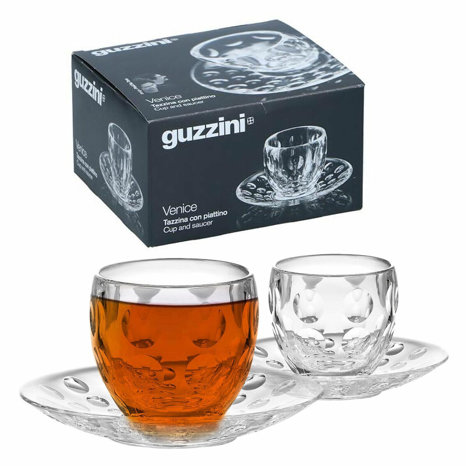 Crystal cup with saucer, 110ml