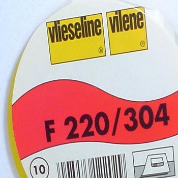 Vlieseline F220/304 is 90cm wide and sold by the metre