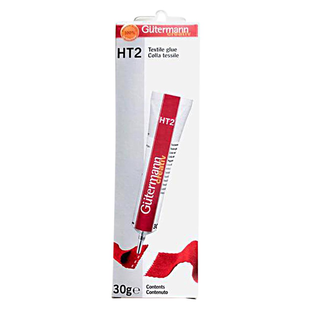 Gutermann HT2 Textile glue is Bobbin Girl's No. 1 recommendation for purse frame projects