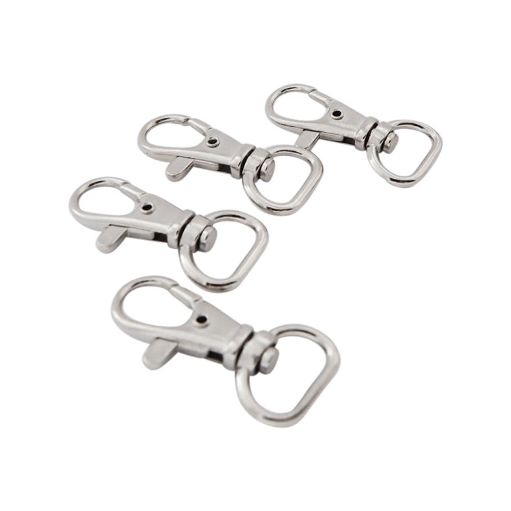 1/2" lobster clasp in silver x 4 per pack