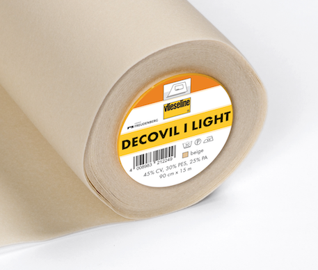 Vlieseline Decovil Light Fusible Interfacing for bag making