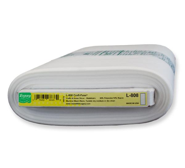Pellon Craft Fuse 808 firm weight fusible interfacing, 60" wide, sold by the half yard
