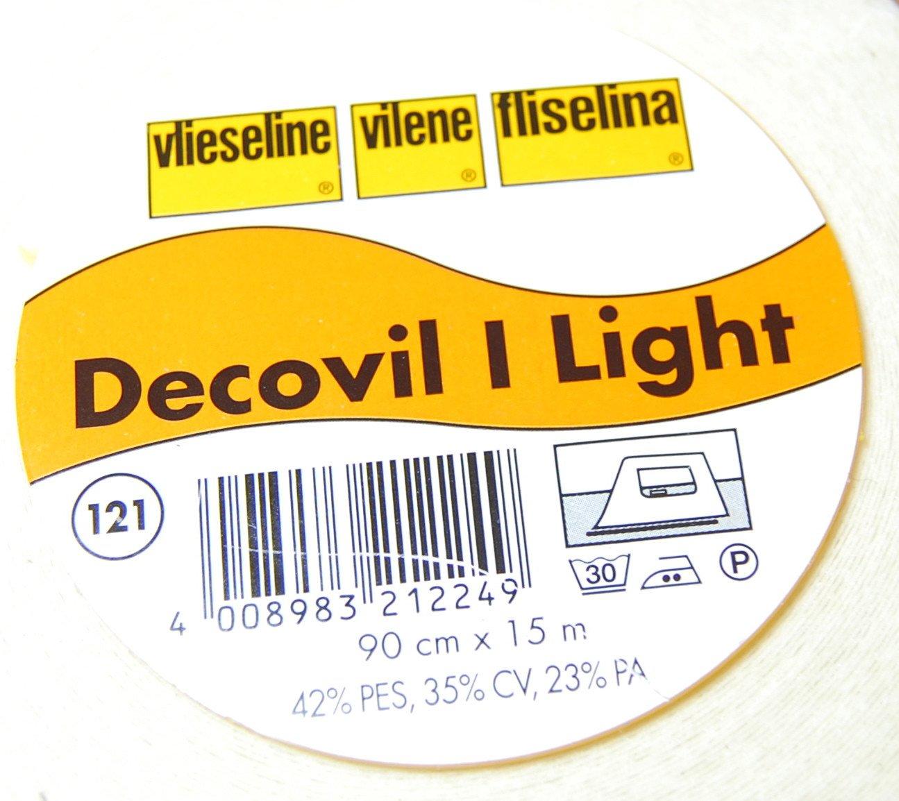 Vlieseline Decovil Light Fusible Interfacing for bag making is 90cm wide